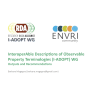 I-ADOPT Framework for FAIR variables and metadata description